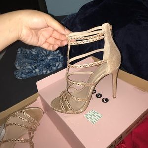 Gold Heels - Never Worn